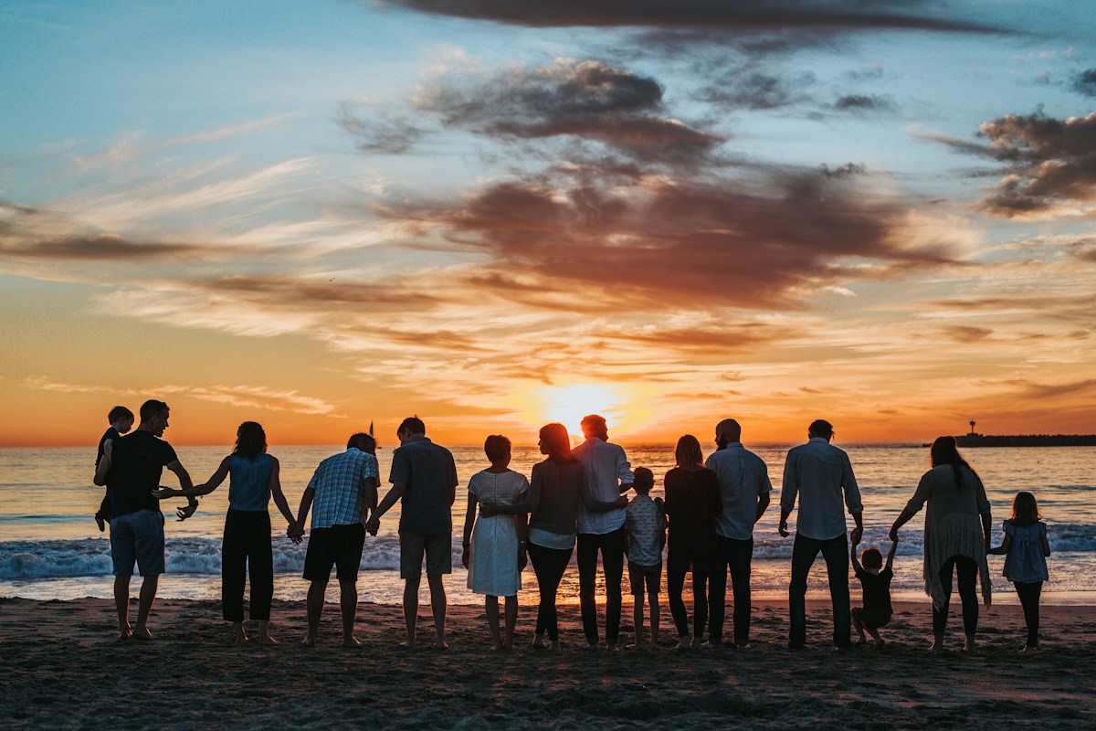 A family making memories together